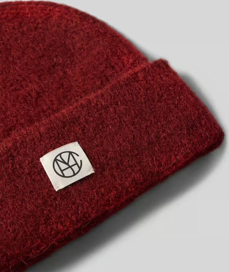 MSCH Copenhagen Beanie met mix van wol en alpaca - Foto 2