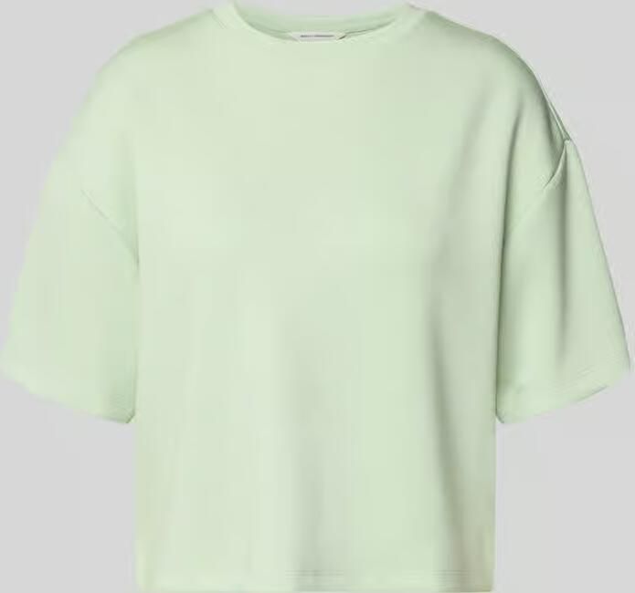 MSCH Copenhagen Boxy fit sweatshirt van viscosemix met 1 2-mouwen - Foto 2