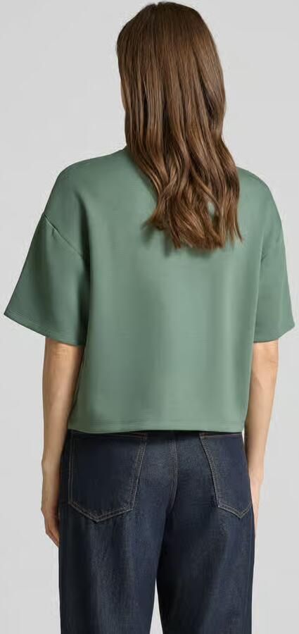 MSCH Copenhagen Boxy fit sweatshirt van viscosemix met 1 2-mouwen - Foto 7