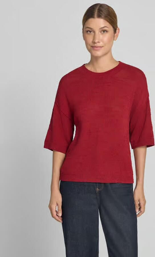 MSCH Copenhagen Gebreid shirt met 1 2-mouwen model 'Lauralynn' - Foto 3