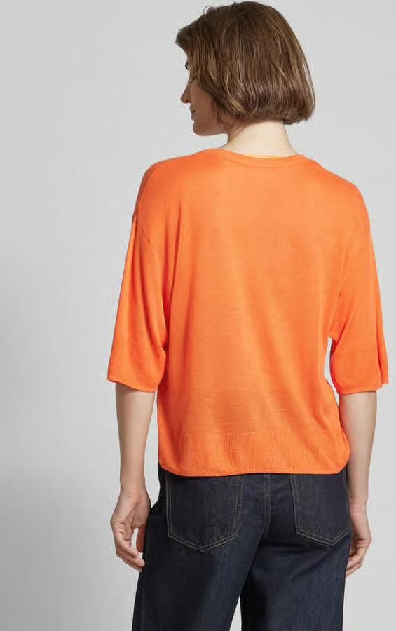 MSCH Copenhagen Gebreid shirt met V-hals model 'Kobra'