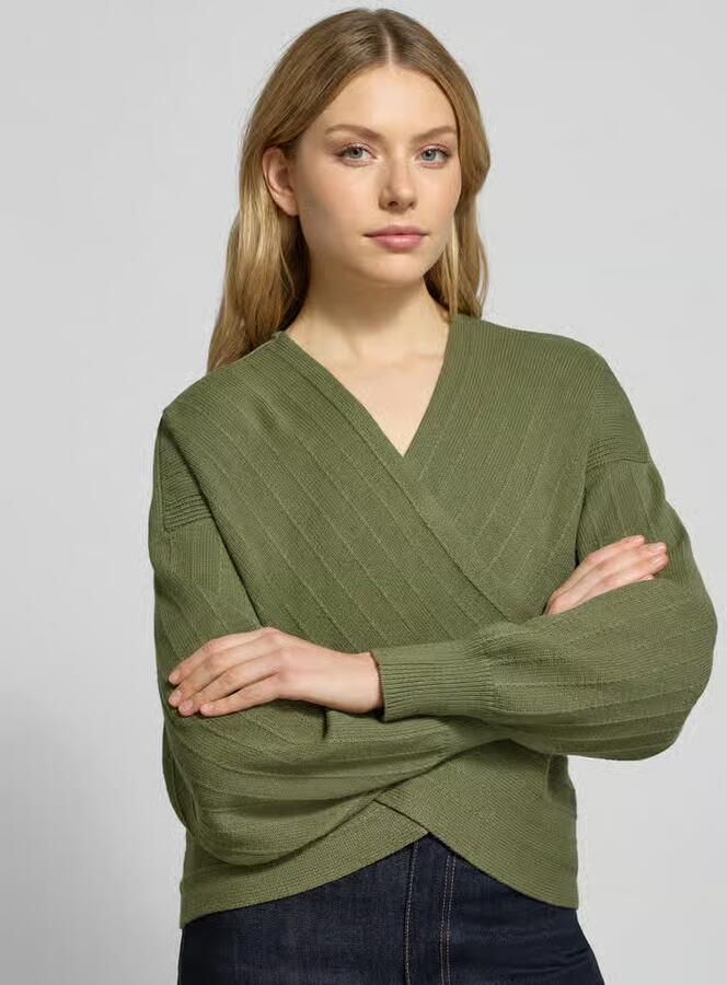 MSCH Copenhagen Gebreide pullover in wikkellook model 'Zine Rachelle' - Foto 2