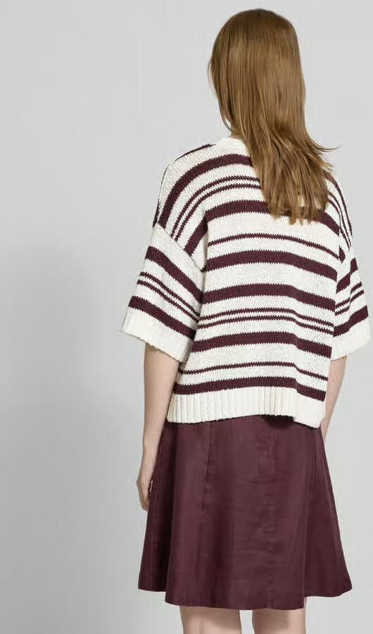 MSCH Copenhagen Gebreide pullover met 1 2-mouwen model 'Hannalie'