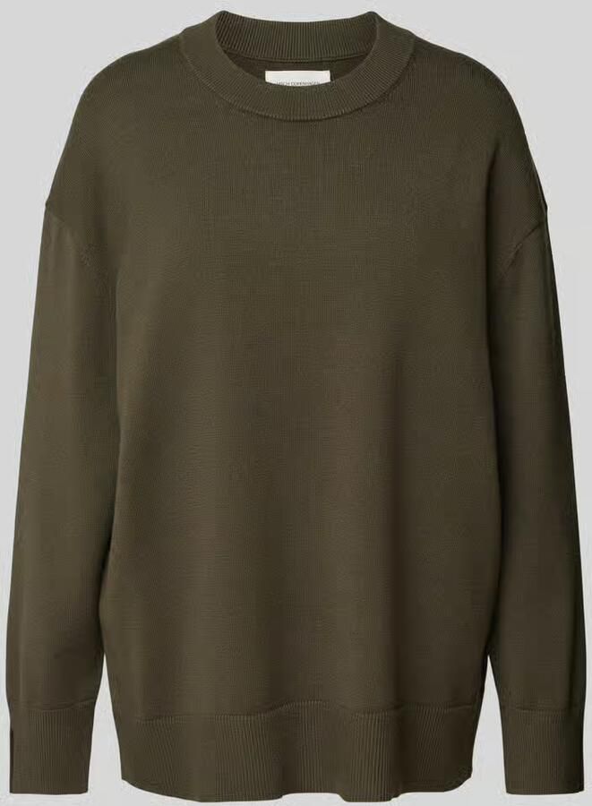 MSCH Copenhagen Gebreide pullover met extra brede schouders