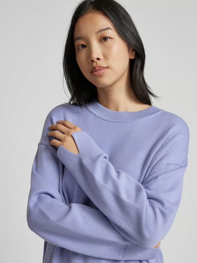 MSCH Copenhagen Gebreide pullover met extra brede schouders