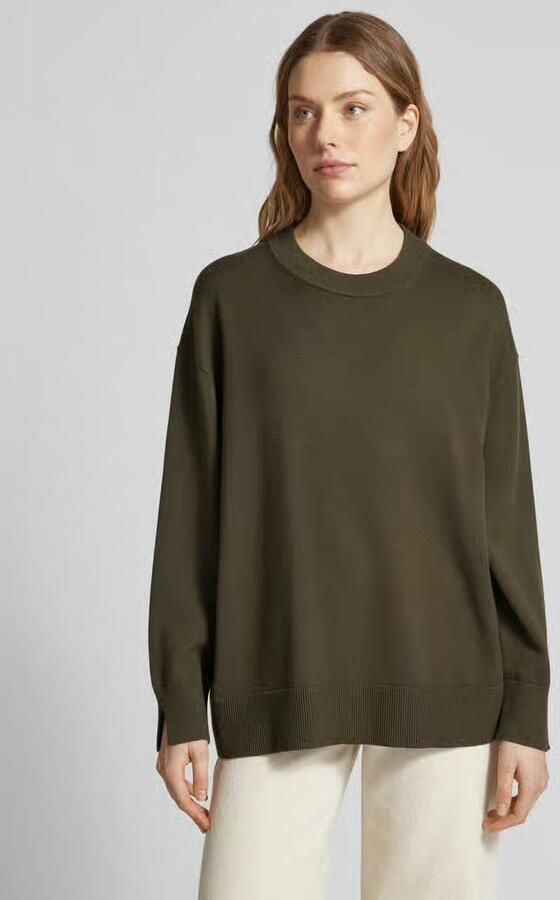 MSCH Copenhagen Gebreide pullover met extra brede schouders - Foto 4