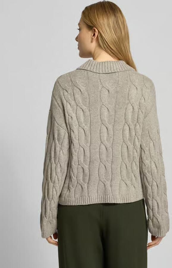 MSCH Copenhagen Gebreide pullover met kabelpatroon Model 'Pavana Peony' - Foto 2