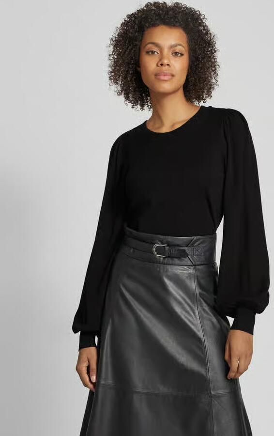 MSCH Copenhagen Gebreide pullover met pofmouwen model 'Tamana Rachelle' - Foto 6