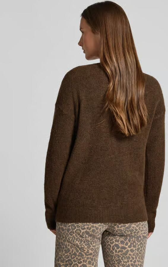 MSCH Copenhagen Gebreide pullover met ronde hals model 'Festina Hope'