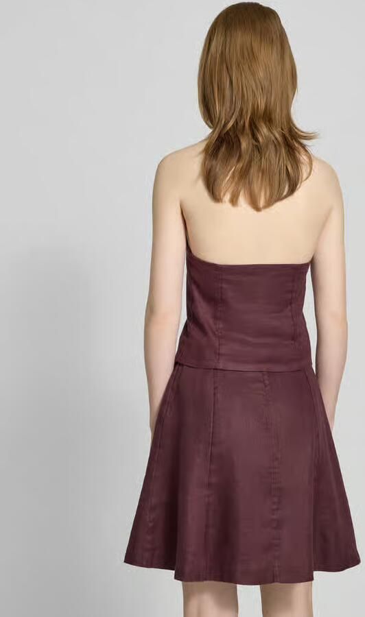 MSCH Copenhagen Gilet met halter van linnen model 'Naira Claritta Halter'