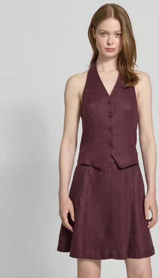 MSCH Copenhagen Gilet met halter van linnen model 'Naira Claritta Halter' - Foto 2