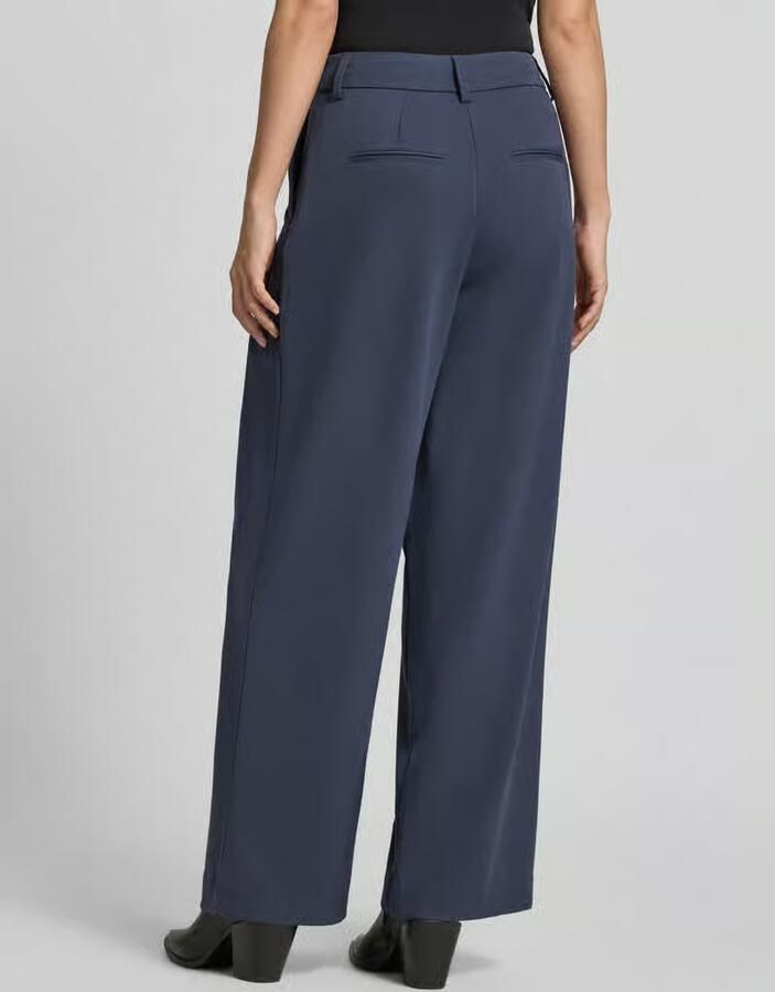 MSCH Copenhagen High waist bandplooibroek met persplooien model 'Henrika' - Foto 6