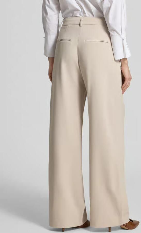 MSCH COPENHAGEN Dames Broeken Mschmirabelle Michelle Hw Pleat Pants Creme - Foto 6