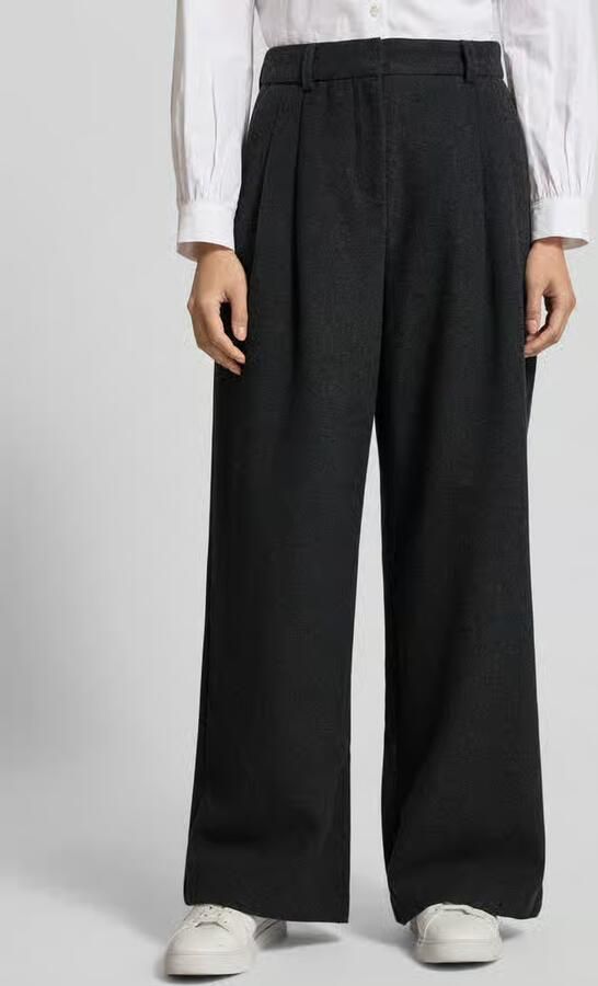 MSCH Copenhagen High waist broek met wijde pijpen model 'Seba' - Foto 6