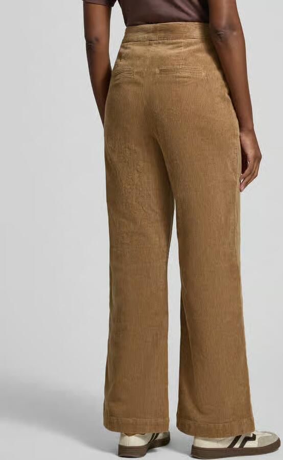 MSCH Copenhagen High waist coduroy broek model 'Geggo'