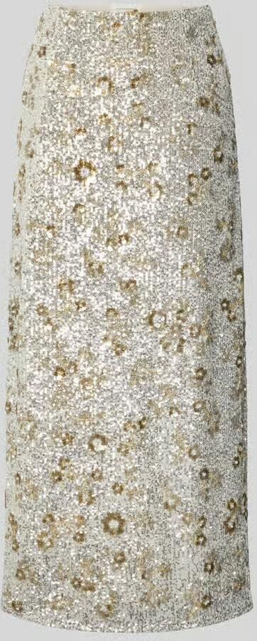 MSCH Copenhagen High waist maxirok met pailletten model 'Magnolia'