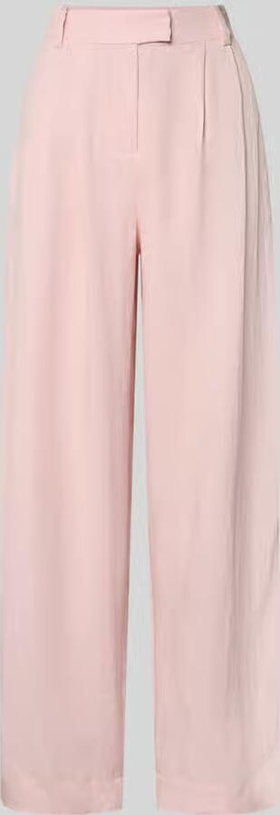 MSCH Copenhagen High waist stoffen broek van viscosemix model 'Franciska' - Foto 2