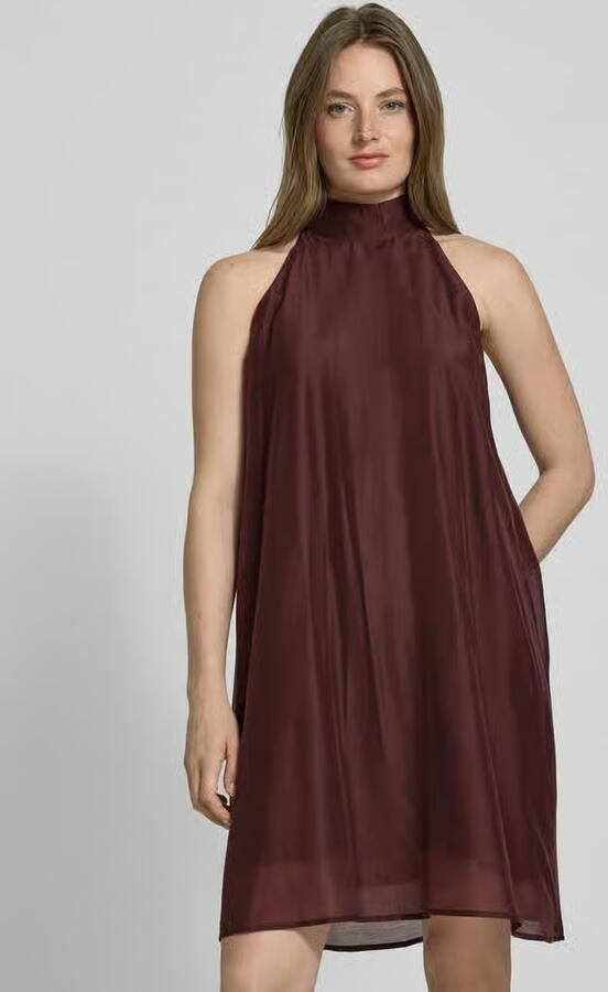 MSCH Copenhagen Knielange jurk met halter model 'Alithea Faustina' - Foto 2