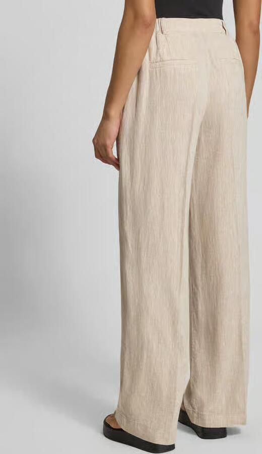 MSCH Copenhagen Linnen broek met steekzakken model 'Pennie Ginia' - Foto 9