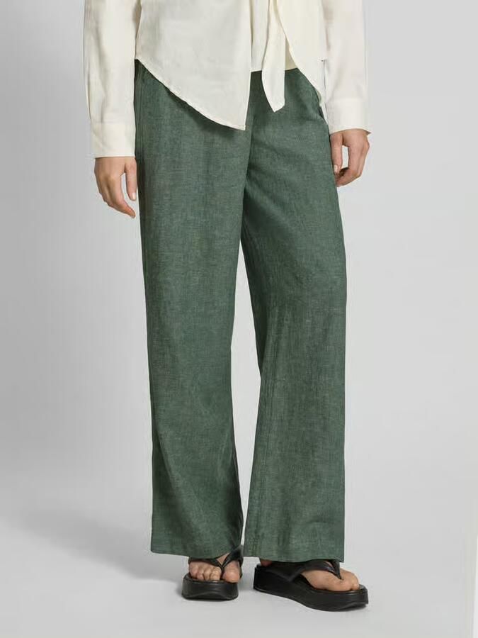 MSCH Copenhagen Linnen broek met steekzakken model 'Pennie Ginia' - Foto 6