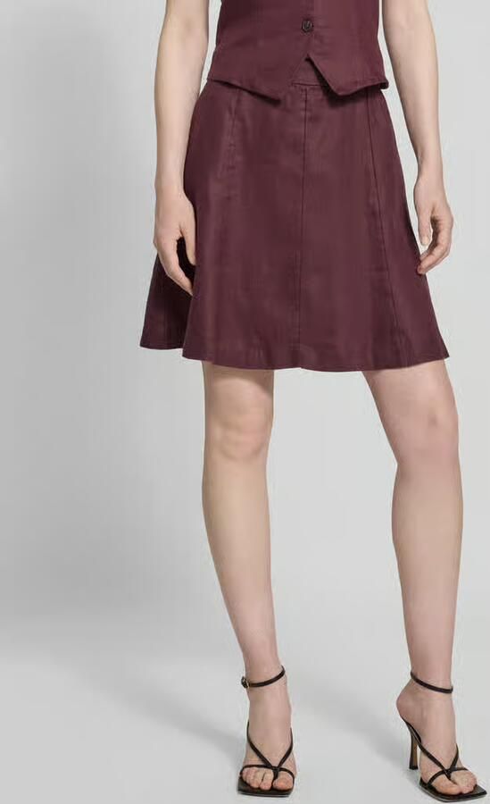 MSCH Copenhagen Linnen rok met knoopsluiting model 'Naira Claritta' - Foto 2