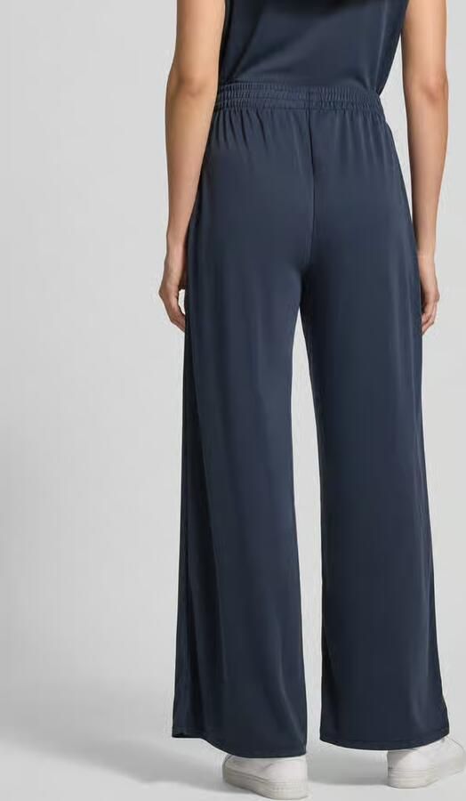 MSCH Copenhagen Loose fit broek van modalmix model 'Jazlyn Lynette' - Foto 5