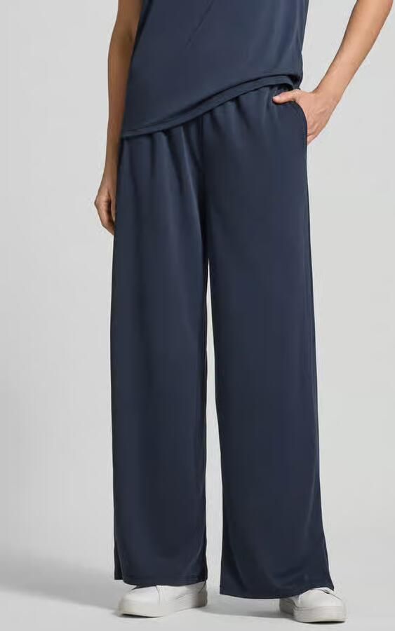 MSCH Copenhagen Loose fit broek van modalmix model 'Jazlyn Lynette' - Foto 6