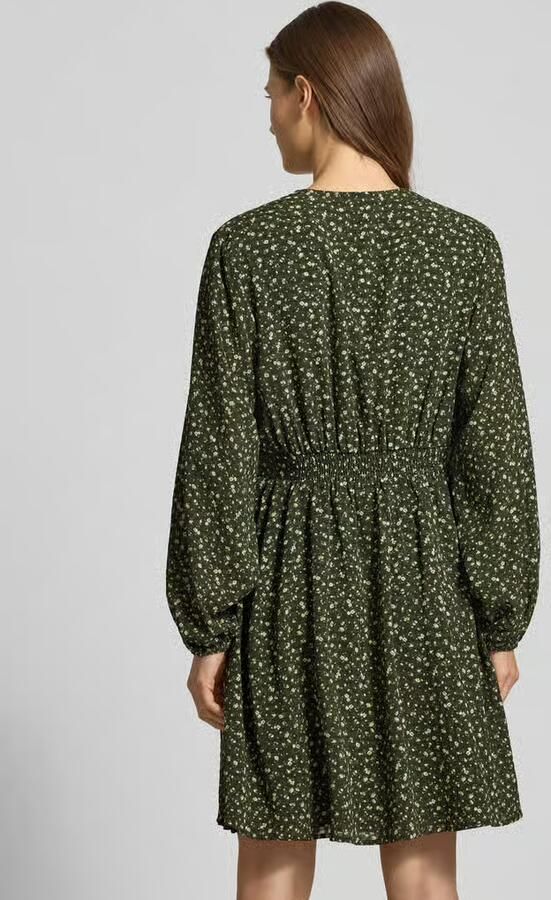 MSCH Copenhagen Mini-jurk in all-over look met knoopsluiting Model 'Kaylen Oceanna' - Foto 3
