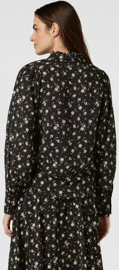 MSCH Copenhagen Overhemdblouse met bloemenmotief model 'Nathasia' - Foto 4