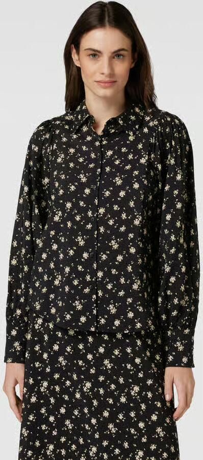 MSCH Copenhagen Overhemdblouse met bloemenmotief model 'Nathasia' - Foto 3