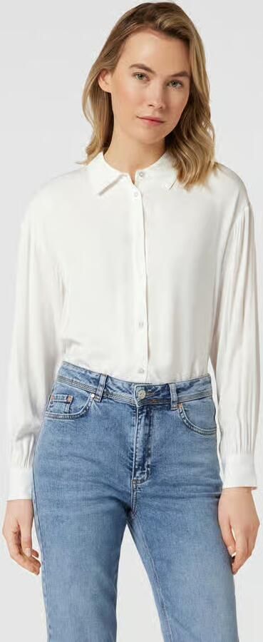 MSCH Copenhagen Overhemdblouse met knoopsluiting model 'Sandelina' - Foto 10