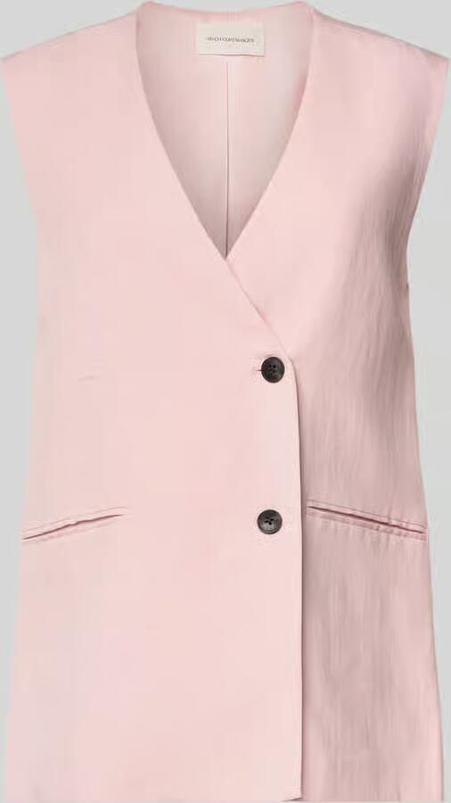 MSCH Copenhagen Oversized bodywarmer van viscosemix model 'Franciska' - Foto 2