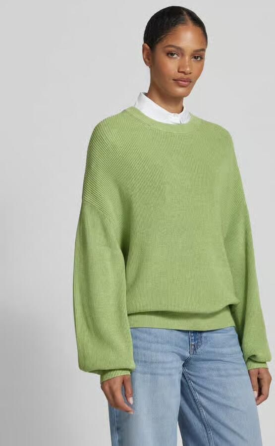 MSCH Copenhagen Oversized gebreide pullover met ronde hals model 'Acentia' - Foto 7
