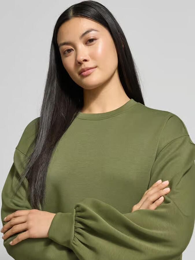 MSCH Copenhagen Oversized sweatshirt met ribboorden model 'Brionna' - Foto 2