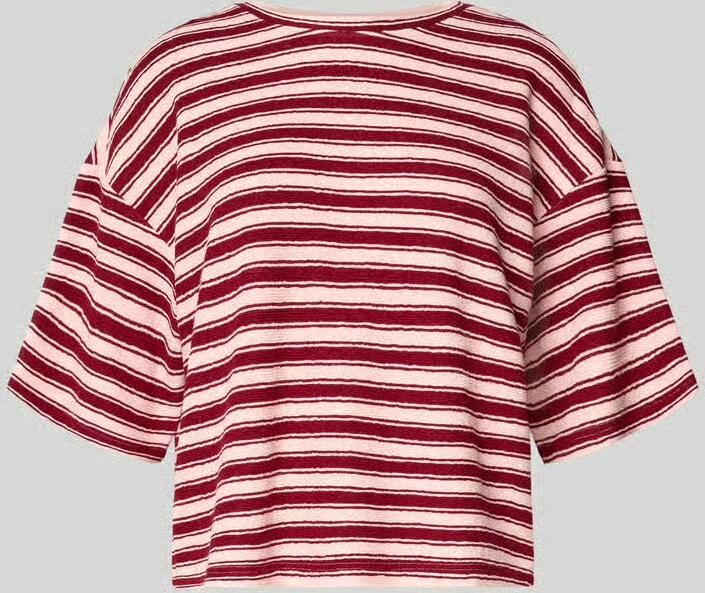MSCH Copenhagen Oversized T-shirt met structuurpatroon model 'Cessalia' - Foto 5