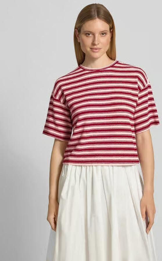 MSCH Copenhagen Oversized T-shirt met structuurpatroon model 'Cessalia' - Foto 7