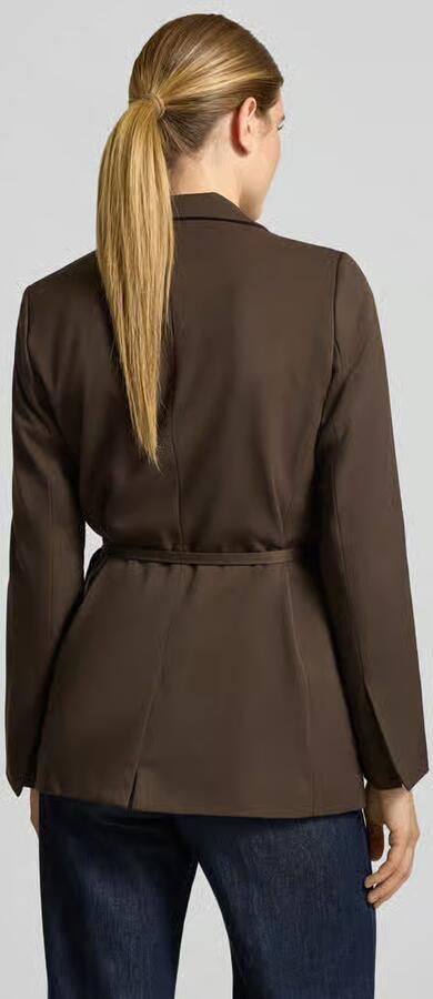 MSCH Copenhagen Regular Fit blazer met strikceintuur model 'Kiesa Henrika' - Foto 3