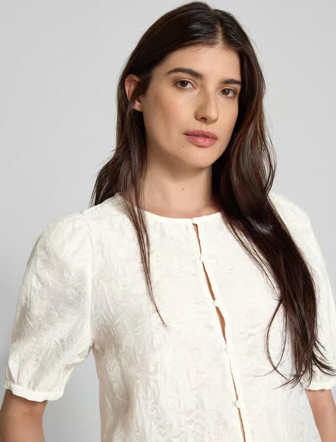 MSCH Copenhagen Regular fit blouse met 1 2-mouwen model 'Asteria' - Foto 10