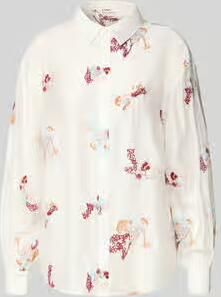 MSCH Copenhagen regular fit blouse met stitchings model 'Sabine'