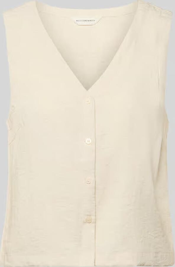 MSCH Copenhagen regular fit blouse van viscosemix model 'Daria' - Foto 6