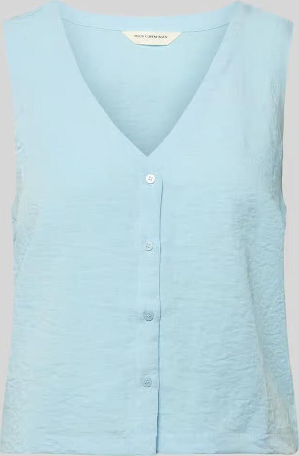 MSCH Copenhagen regular fit blouse van viscosemix model 'Daria' - Foto 6