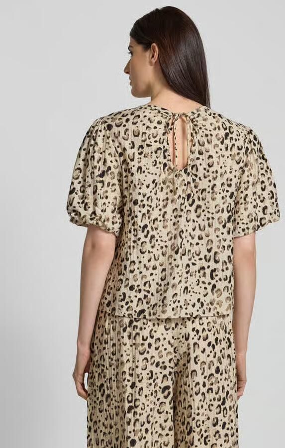 MSCH Copenhagen Regular fit blouseshirt met structuurmotief model 'Alyona Vlora' - Foto 6