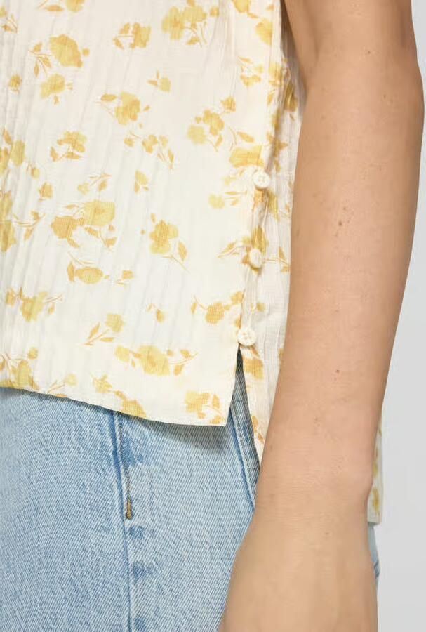 MSCH Copenhagen Regular fit blousetop met structuurmotief model 'Falisha'