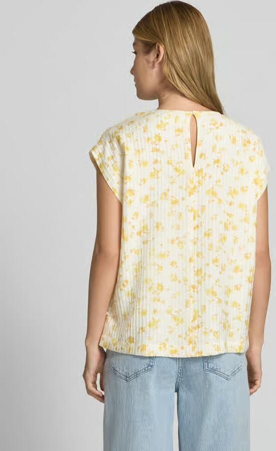 MSCH Copenhagen Regular fit blousetop met structuurmotief model 'Falisha' - Foto 4