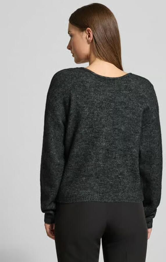 MSCH Copenhagen Regular fit gebreid jack met alpaca-figuur model 'Milania Hope' - Foto 5