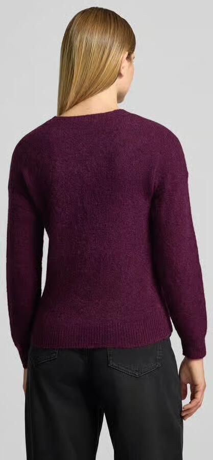 MSCH Copenhagen Regular fit gebreide pullover van mix van katoen en alpaca - Foto 7