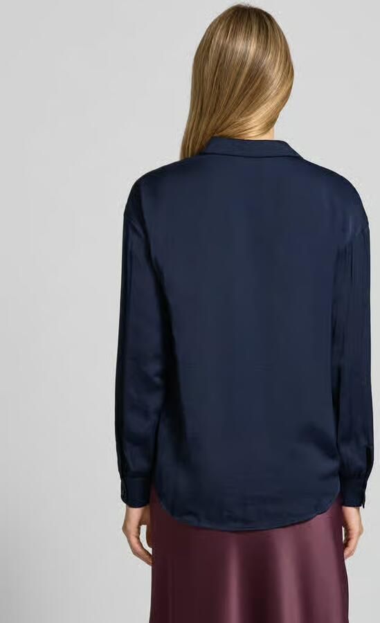 MSCH Copenhagen Regular fit overhemdblouse met viscose model 'Sandelina' - Foto 5
