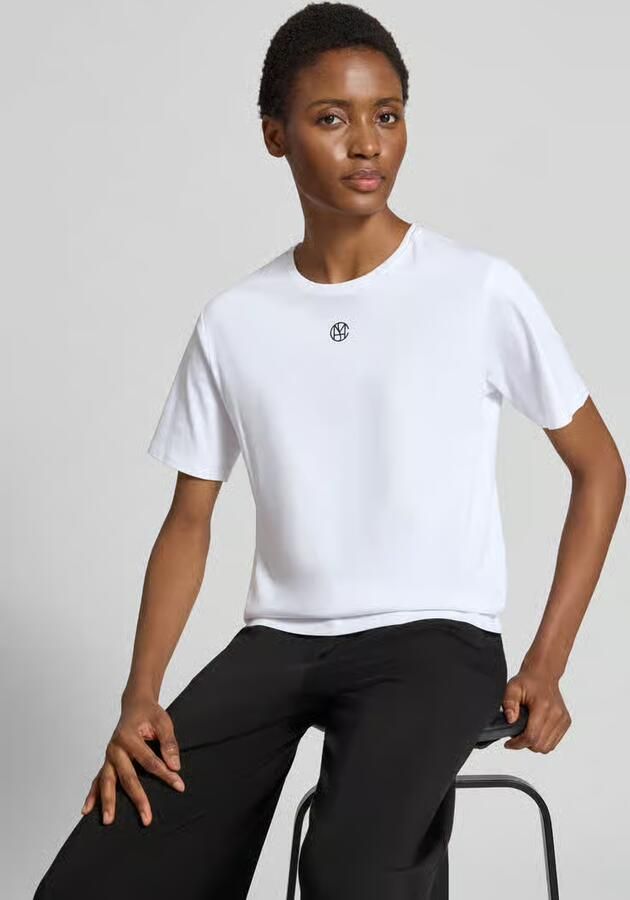 MSCH Copenhagen Regular fit t-shirt van puur katoen model 'Melea' - Foto 11