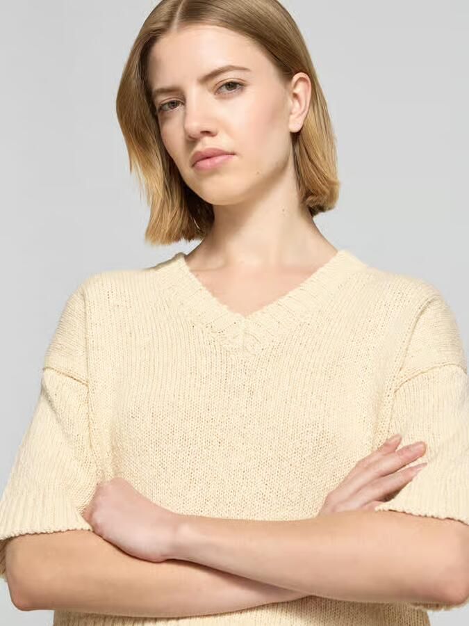 MSCH Copenhagen regular fit trui in brei-look model 'Hannalie'