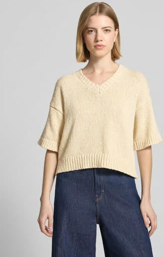 MSCH Copenhagen regular fit trui in brei-look model 'Hannalie' - Foto 2